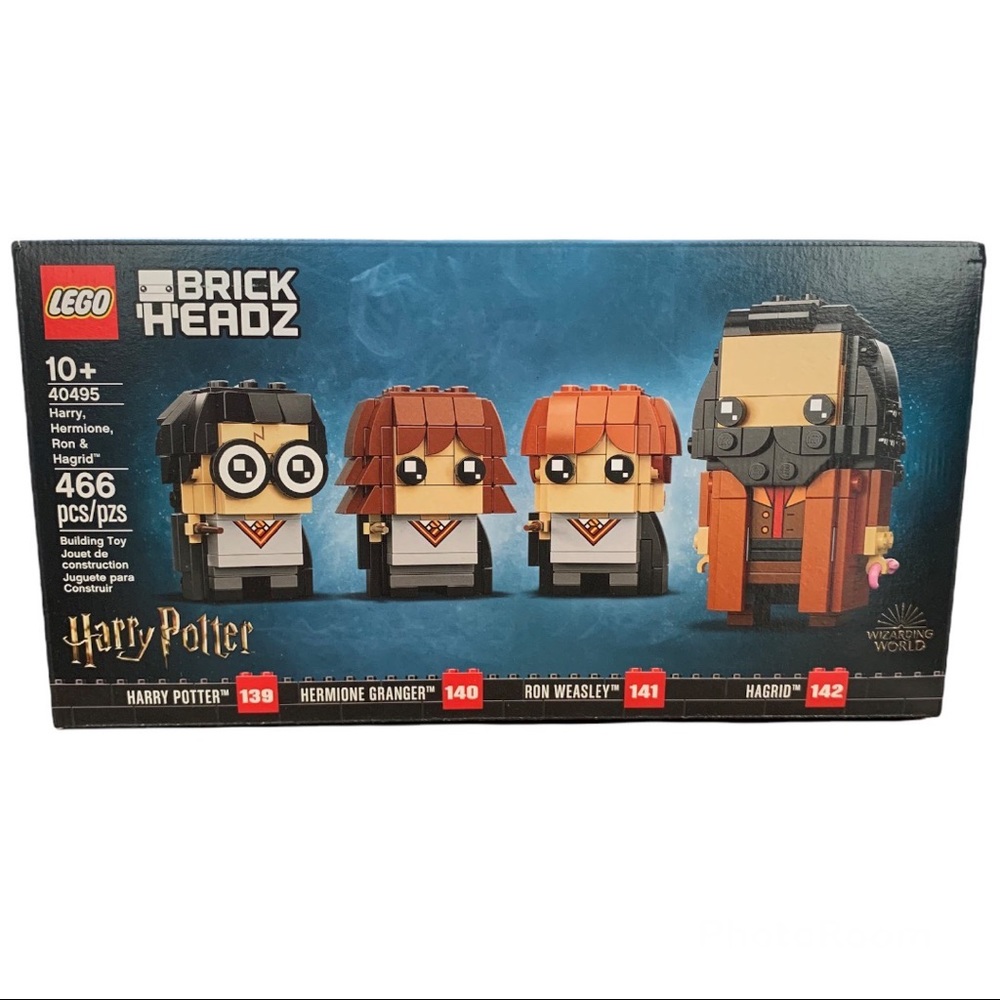 LEGO 40495 BrickHeadz Harry, Hermione, Ron & Hagrid New Factory Sealed